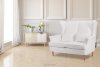 STRALIS Skandynawska sofa dwuosobowa biała boucle biały - zdjęcie 10