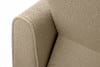 GUSTAVO Sofa trzyosobowa w tkaninie baranek beżowa jasny beżowy - zdjęcie 8