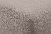 CARO Nowoczesny puf w tkaninie baranek jasny brązowy jasny brązowy - zdjęcie 6