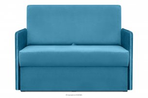 PEDATU, https://konsimo.pl/kolekcja/pedatu/ Sofa 2 z funkcją spania niebieska niebieski - zdjęcie