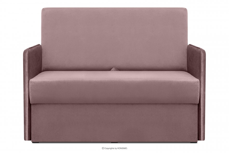 PEDATU Rozkładana sofa do pokoju dziecięcego różowa różowy - zdjęcie 0