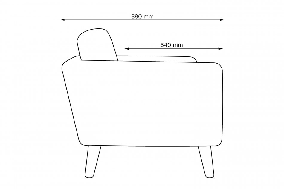 TAGIO Skandynawska sofa teddy 3 osobowa kremowa kremowy - zdjęcie 14
