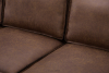 ALTHA Loftowy narożnik do salonu lewy brązowy brązowy - zdjęcie 9