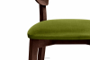 LYCO Krzesła loft orzech ciemny oliwkowy 2szt olwikowy/orzech ciemny - zdjęcie 8