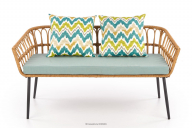 Sofa na ogród w stylu boho