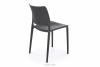 COPELLA Nowoczesne krzesło na taras czarne czarny - zdjęcie 5