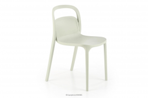 FENOKE, https://konsimo.pl/kolekcja/fenoke/ Miętowe nowoczesne krzesło na taras miętowy - zdjęcie