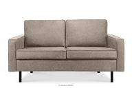 Sofa w stylu loft 2 osobowa jasny szary