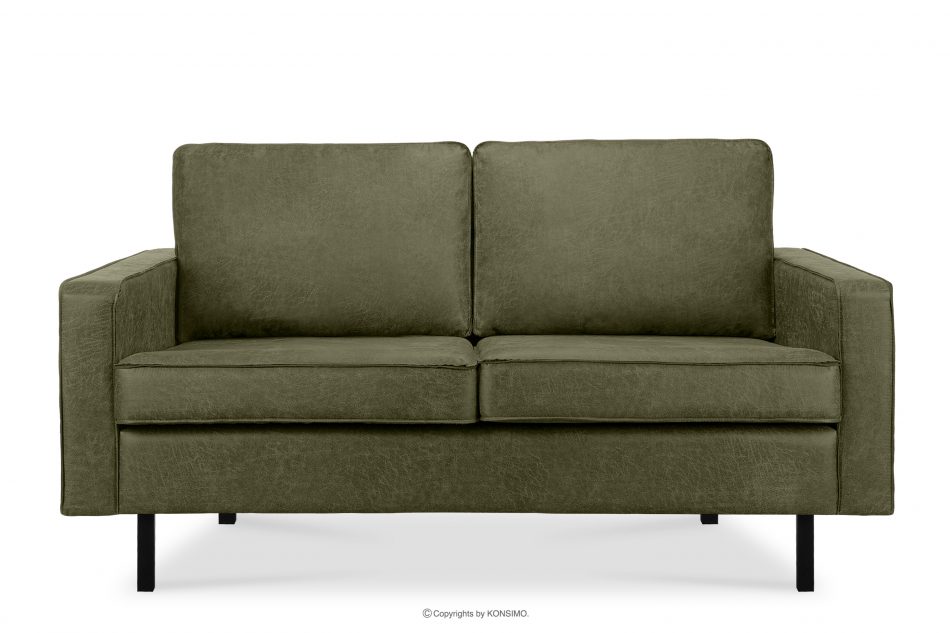 INVIA Sofa w stylu loft 2 osobowa zielony zielony - zdjęcie 0