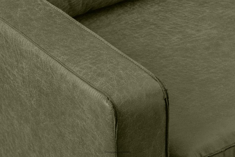 INVIA Sofa w stylu loft 2 osobowa zielony zielony - zdjęcie 7
