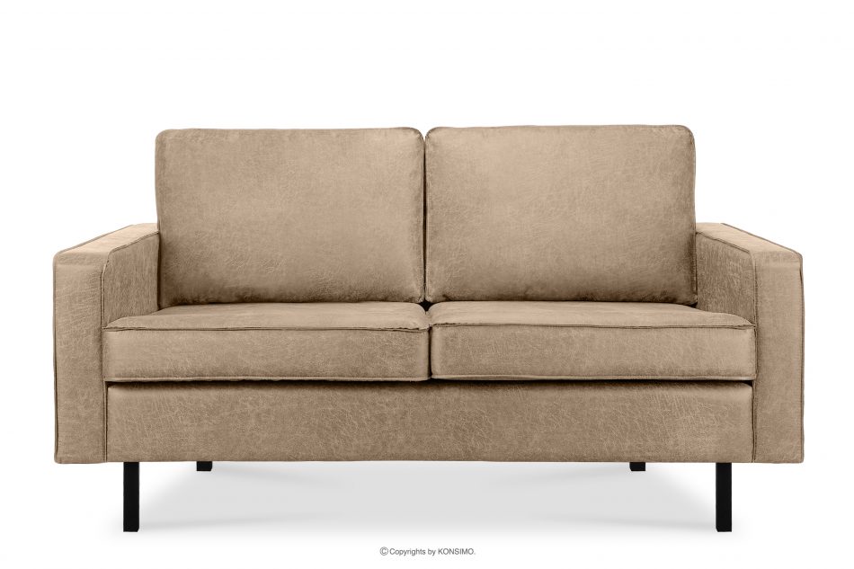 INVIA Sofa w stylu loft 2 osobowa beżowy beżowy - zdjęcie 0