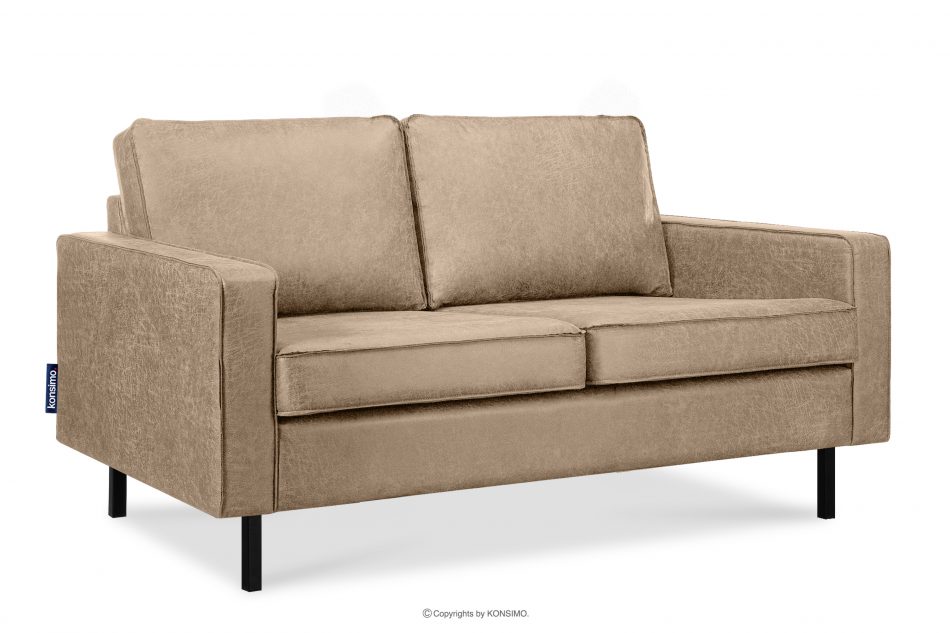 INVIA Sofa w stylu loft 2 osobowa beżowy beżowy - zdjęcie 2