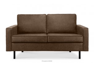 INVIA, https://konsimo.pl/kolekcja/invia/ Sofa loftowa 2 osobowa ciemny brązowy ciemny brązowy - zdjęcie