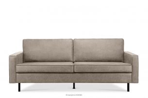 INVIA, https://konsimo.pl/kolekcja/invia/ Sofa w stylu loft 3 osobowa jasny szary jasny szary - zdjęcie