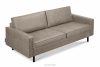 INVIA Sofa w stylu loft 3 osobowa jasny szary jasny szary - zdjęcie 4