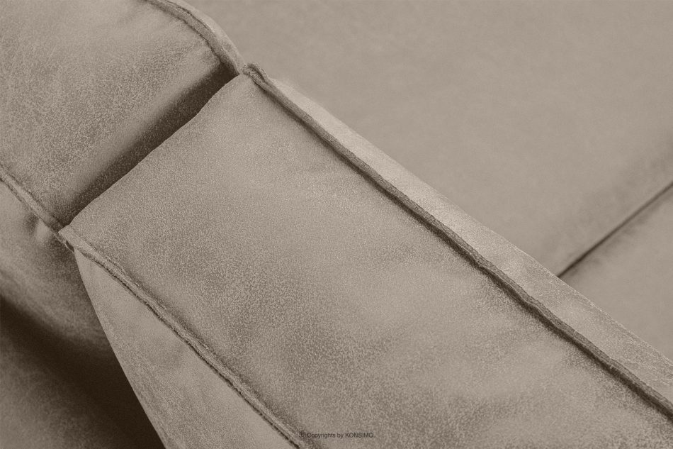 INVIA Sofa w stylu loft 3 osobowa jasny szary jasny szary - zdjęcie 8
