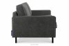 INVIA Sofa w stylu loft 3 osobowa ciemny szary ciemny szary - zdjęcie 5