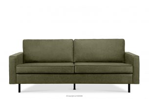 INVIA, https://konsimo.pl/kolekcja/invia/ Sofa w stylu loft 3 osobowa zielony zielony - zdjęcie