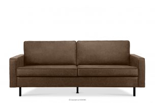 INVIA, https://konsimo.pl/kolekcja/invia/ Sofa loftowa 3 osobowa ciemny brązowy ciemny brązowy - zdjęcie
