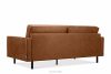 INVIA Sofa loftowa 3 osobowa cognac rudy - zdjęcie 6