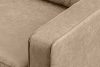 INVIA Szeroki fotel w stylu loft beżowy beżowy - zdjęcie 7