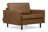 INVIA Duży loftowy fotel brązowy brązowy - zdjęcie 3