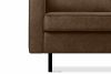 INVIA Duży loftowy fotel ciemny brązowy ciemny brązowy - zdjęcie 9