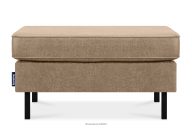 Puf w stylu loft beżowy