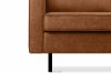 INVIA Loftowy fotel cognac rudy - zdjęcie 9