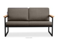 Sofa ogrodowa 2 w stylu industrialnym ze stali