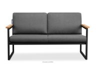 Sofa ogrodowa 2 w stylu loft ze stali