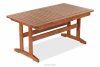 ALCES Stół rozkładany na ogród z drewna litego sosnowego brązowy - zdjęcie 4
