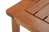 NYCTERE Stół na ogród z drewna sosnowego brązowy - zdjęcie 5