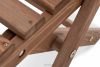 MELES Meble na balkon z drewna sosnowego na 2 osoby brązowy - zdjęcie 16