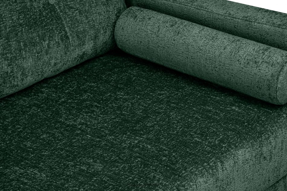 ERISO Sofa rozkładana z pikowaniem zielony zielony - zdjęcie 11