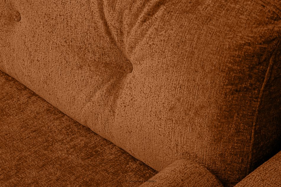 ERISO Sofa rozkładana vintage rudy rudy - zdjęcie 8
