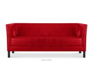 Sofa 3 osobowa do gabinetu czerwony
