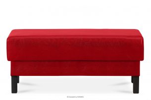 ESPECTO, https://konsimo.pl/kolekcja/especto/ Otomana do sofy z ekoskóry czerwony czerwony - zdjęcie