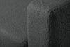 RUVIS Sofa boucle rozkładana trzyosobowa ciemny szary ciemny szary - zdjęcie 7