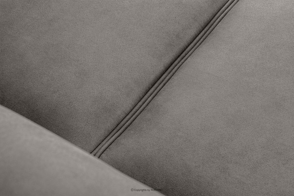 TERSO Sofa 2 loft w tkaninie skóropodobnej popielaty popielaty - zdjęcie 6