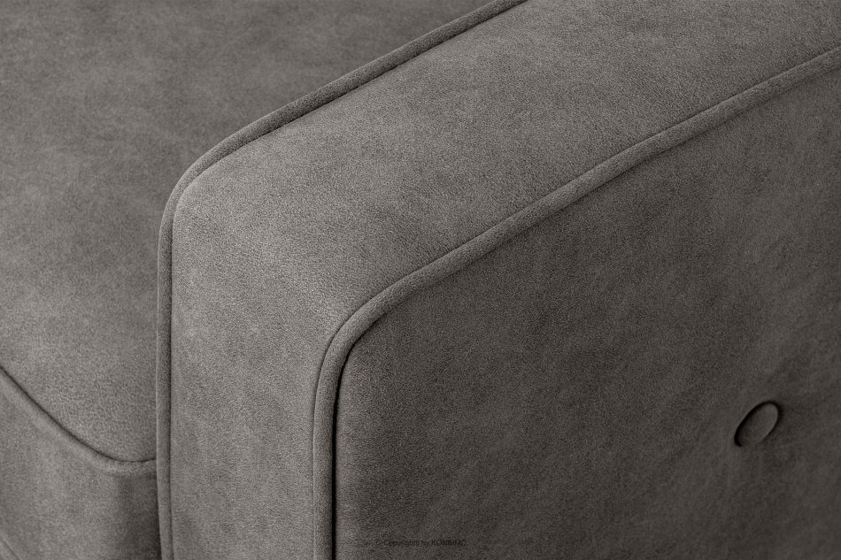 TERSO Sofa 2 loft w tkaninie skóropodobnej popielaty popielaty - zdjęcie 9