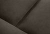 TERSO Sofa 2 loft w tkaninie skóropodobnej szarobrązowy szarobrązowy - zdjęcie 7