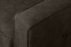 TERSO Sofa 2 loft w tkaninie skóropodobnej szarobrązowy szarobrązowy - zdjęcie 10