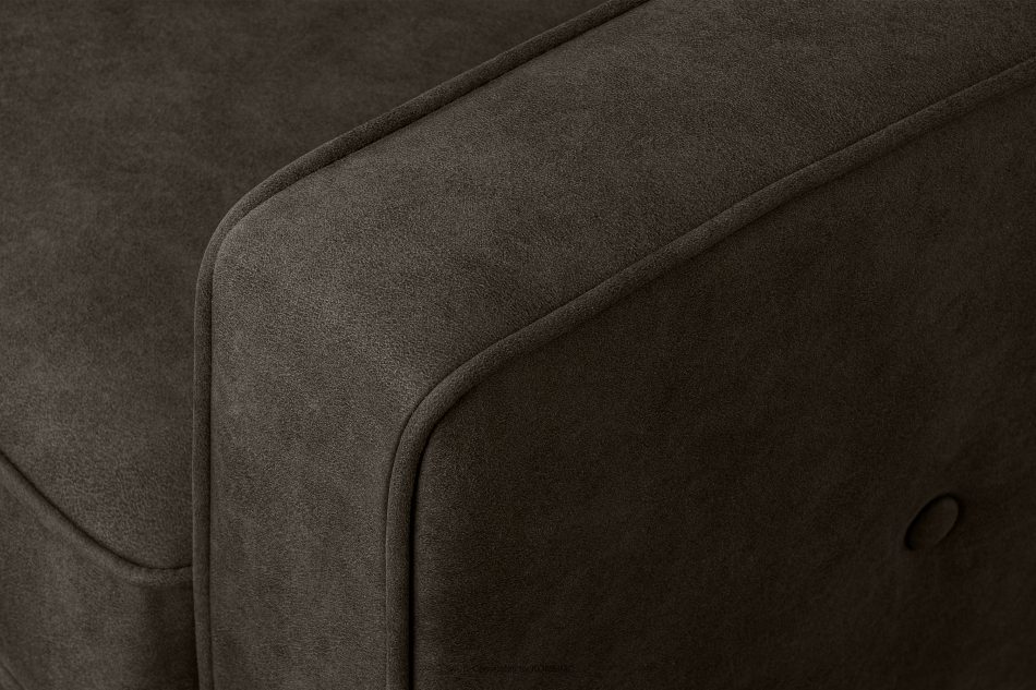 TERSO Sofa 2 loft w tkaninie skóropodobnej szarobrązowy szarobrązowy - zdjęcie 9