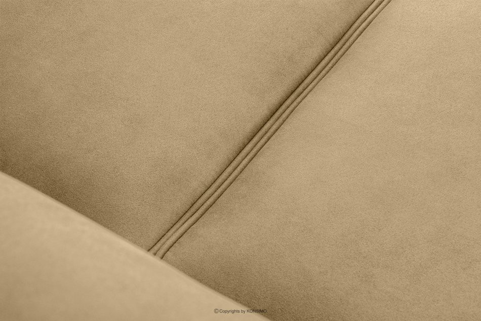 TERSO Sofa 2 loft w tkaninie skóropodobnej jasny beżowy jasny beżowy - zdjęcie 6