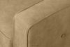 TERSO Sofa 2 loft w tkaninie skóropodobnej jasny beżowy jasny beżowy - zdjęcie 10