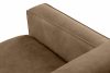 TERSO Sofa 2 loft w tkaninie skóropodobnej jasny brązowy jasny brązowy - zdjęcie 6