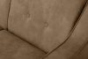 TERSO Sofa 2 loft w tkaninie skóropodobnej jasny brązowy jasny brązowy - zdjęcie 8