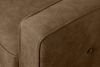TERSO Sofa 2 loft w tkaninie skóropodobnej jasny brązowy jasny brązowy - zdjęcie 10