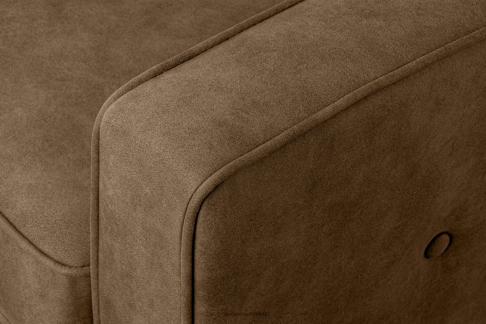 TERSO Sofa 2 loft w tkaninie skóropodobnej jasny brązowy jasny brązowy - zdjęcie 9